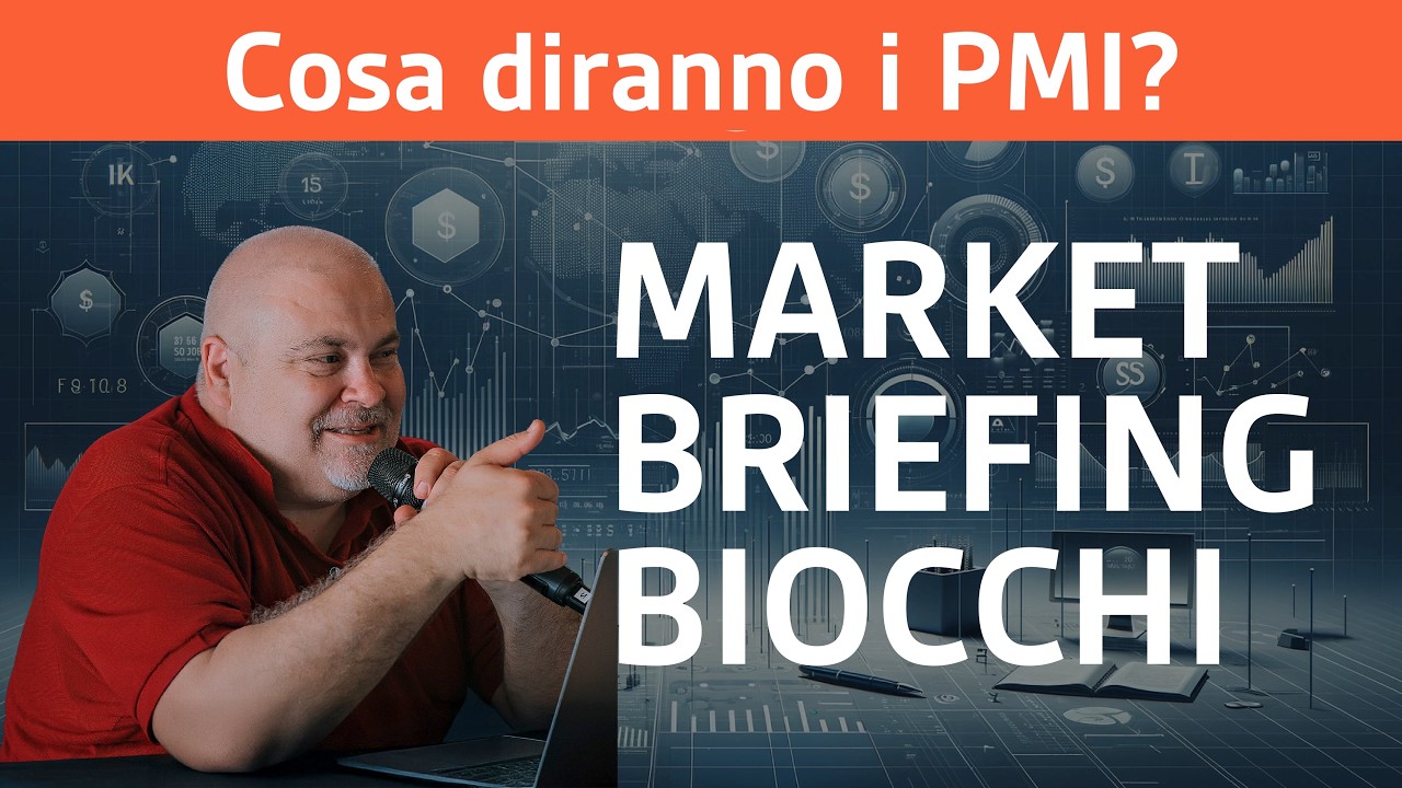 🔴 Market Briefing 23/04/26 • COSA DIRANNO I PMI?