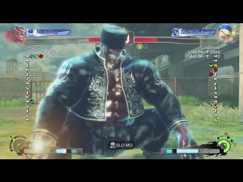Sontyotu (Hakan) vs. Talkbow (Yun) - SSFIV AE 2012 Match