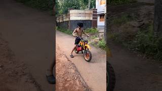 Mini Dirt Bike for Kids 50cc 🔥 / Goofy Boy #dirtbike #viralshorts