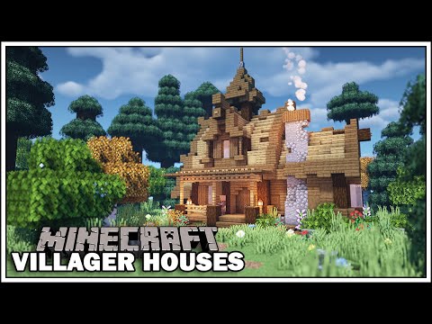 Minecraft Villager Houses - THE CARTOGRAPHER [Minecraft Tutorial]