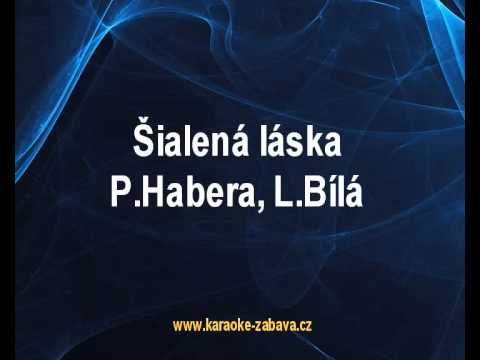 P.Habera, L.Bílá - Šialená láska (karaoke ukázka)