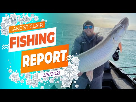 Lake St. Clair Ice & Fishing Report 12/9/2021