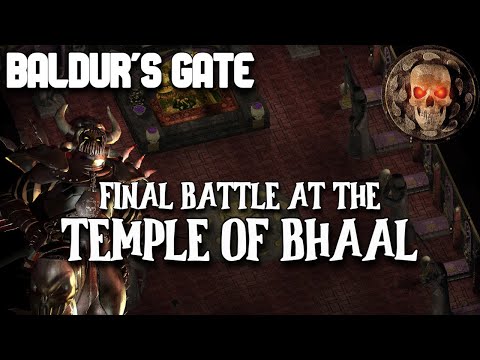 Baldur's Gate - Final Battle Against Sarevok - Solo Mage/Thief