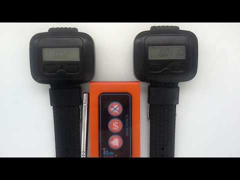 В чем отличие пейджеров iBells 201 и 203 при вызове с кнопки