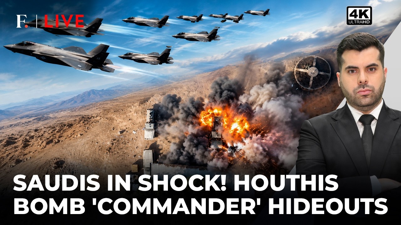 119 Saudi Airstrikes in 24 Hours? Houthis Attack Saudi Camps In 'Revenge'| Firstpost Live| 4K