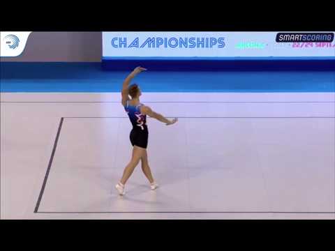 BALI Daniel (HUN) Aerobic Gymnastic European Championship 2017 Q