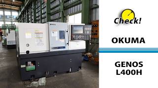 オークマ ＮＣ旋盤(センター付) GENOS L400Hの動画サムネイル