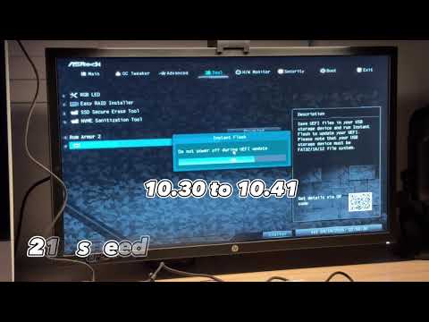 Asrock Steel Legend B450m Bios Update - 10.41 (beta) flash