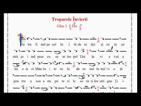 Troparele (Glasul 1), Anastasimatar V. Ojog - versiune instrumentală (Melodos) - clip 5