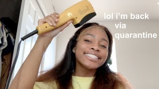trying to install a wig while i talk about life? (where i’ve been)