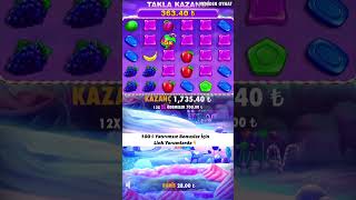 Bu Kadar Güzel Bir Kombo Gördünüz Mü Sweet Bonanza Big Win #casino #slot #slotoyunları