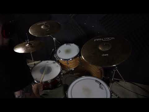 Impressions Cymbals - Dark Series - 22" Ride / 18" Crash / 16" Hats (please use headphones)