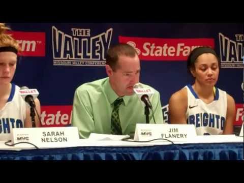 Creighton Women's Basketball MVC Quarterfinals Postgame Press Conference