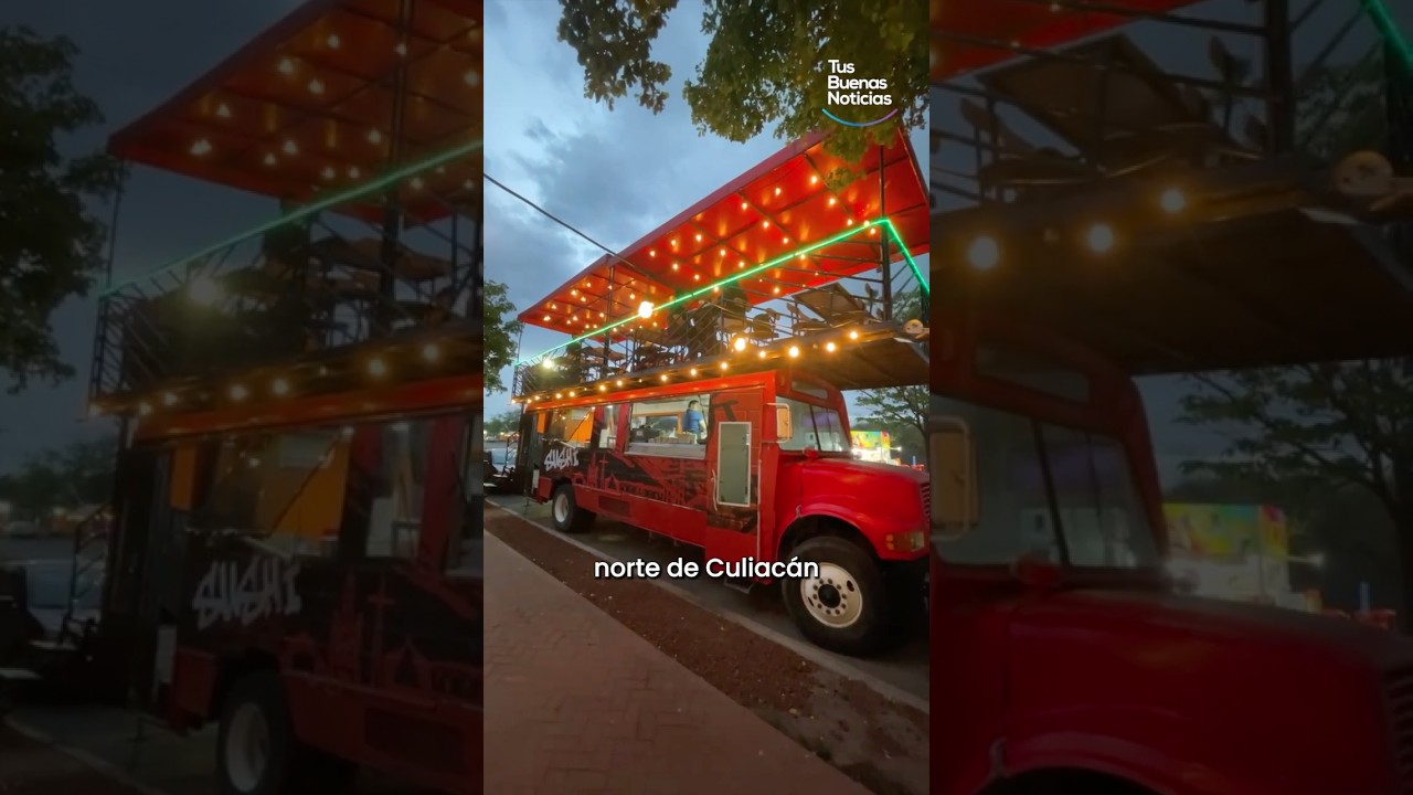 As&iacute; es Ji Zen Sushi, el food truck de dos pisos en Culiac&aacute;n