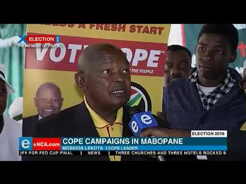 Cope campaigns in Mabopane