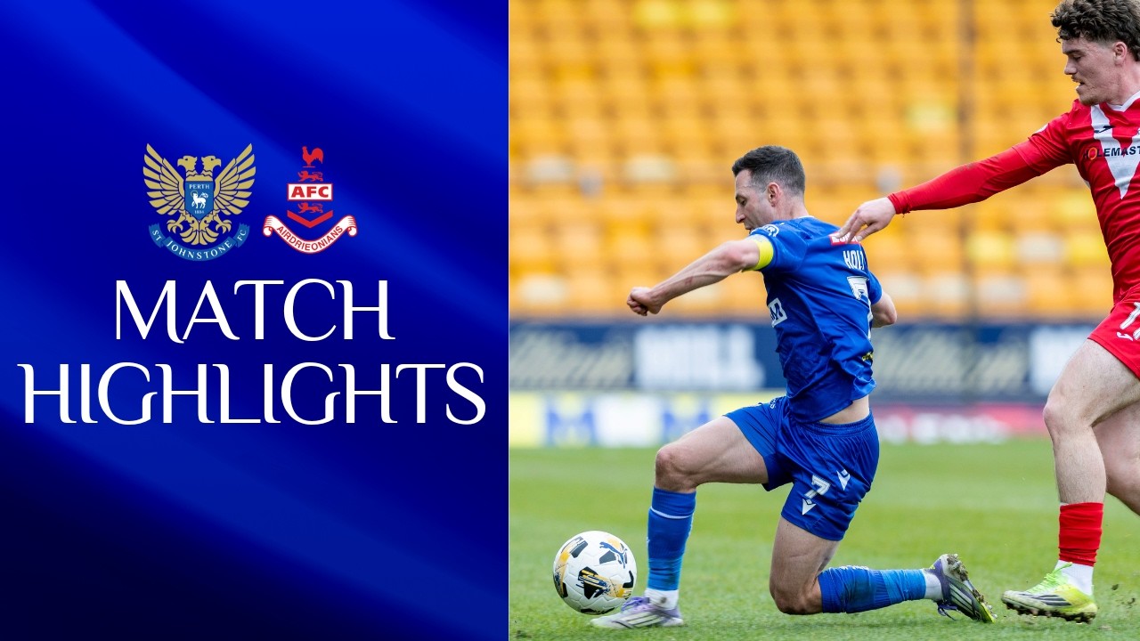 St. Johnstone vs Airdrieonians Highlights