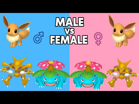 All Male vs Female Pokémon Differences Explained (Gen 1 to Gen 9)