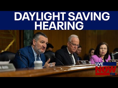 Video | LIVE: Senate hearing on making daylight saving time permanent