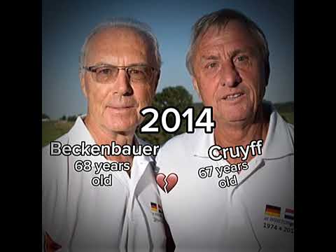 Beckenbauer 🇩🇪 and Cruyff 🇳🇱 #beckenbauer #legends #cruyff #edit #futbol #hearttrend #worldcup