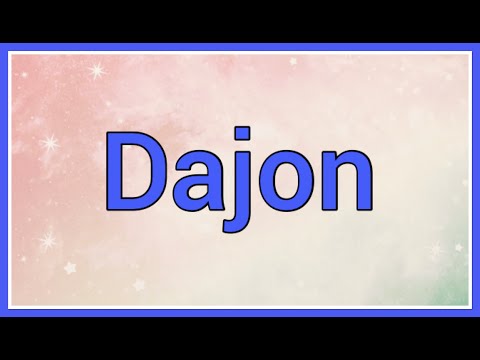 Dajon | Name Origin Variations