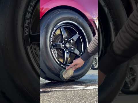 How to detail drag pack rims and tires (vms wheels )