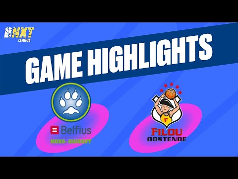 Belfius Mons-Hainaut vs. Filou Oostende - Game Highlights