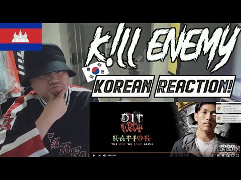 Korean Hiphop Junkie react to CHHUNLENGZ "KILL ENEMY" POOR GANG (ENG SUB)