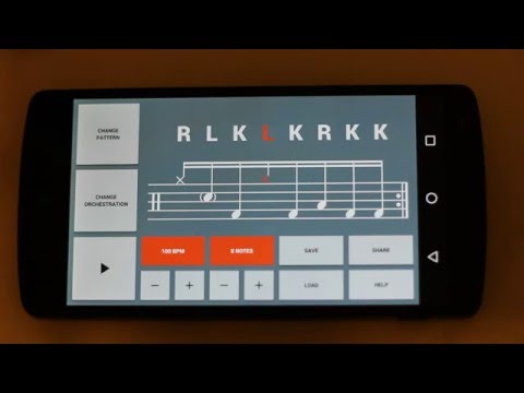 Linear Drum Patterns Generator Video
