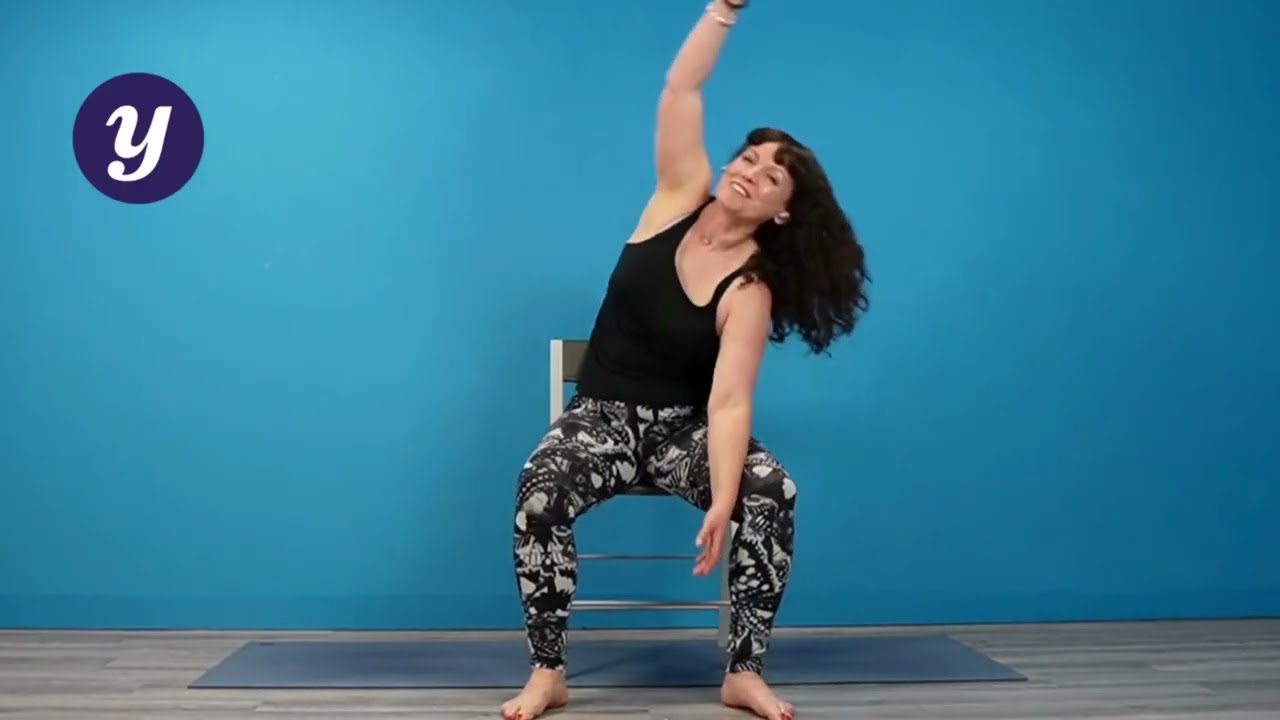 Five-Minute Desk Yoga Sequence With Yogaia - YouTube