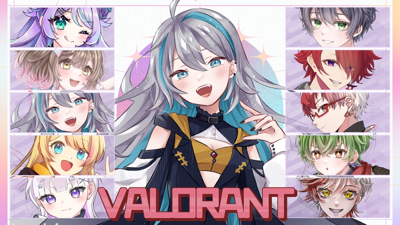 【 VALORANT 】カスタムﾋｬｯﾎｲ！！！！！→フルパコンペ【 藍村シアン / Vtuber 】