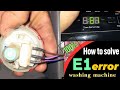 How to solve E1 error  in washing Machine/ Pressure switch issue Tips/ Whirlpool /in தமிழ்