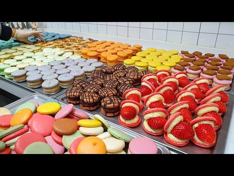 How to make sweet macarons - Korean food