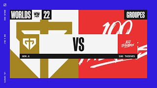 Worlds 2022 - Group Stage - D8 - GENG vs 100