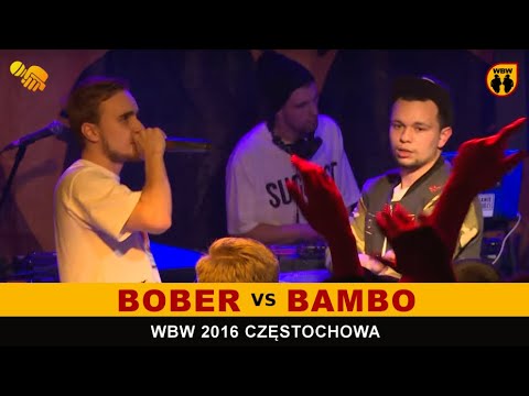 Bober 🆚 Bambo 🎤 WBW 2016 Częstochowa (1/8) Freestyle Battle
