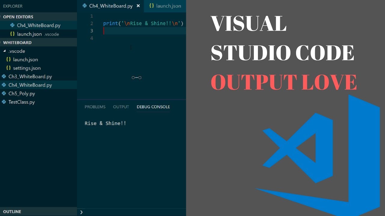 Visual Studio Code's unwanted terminal path output using Python