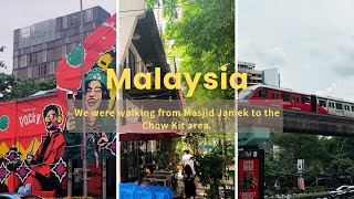 マレーシア Vlog🇲🇾旧インド街探索・オシャレスポットTHE ROWで買い物|Masjid Jamek・Chow kit