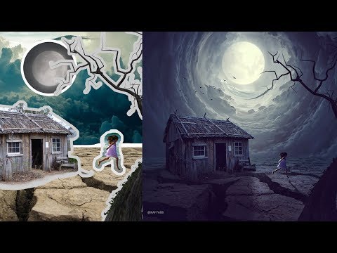 Photoshop Manipulation Tutorial Surrealism Photo Effect