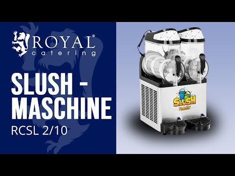 Video - Slush-Maschine - 2 x 10 l - LED