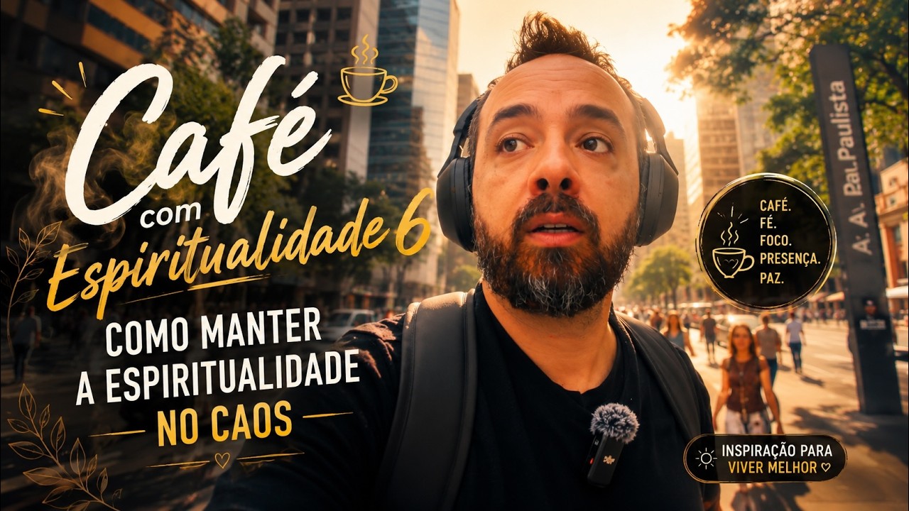 Cafe com espiritualidade 6  - COMO MANTER A ESPIRITUALIDADE NO CAOS