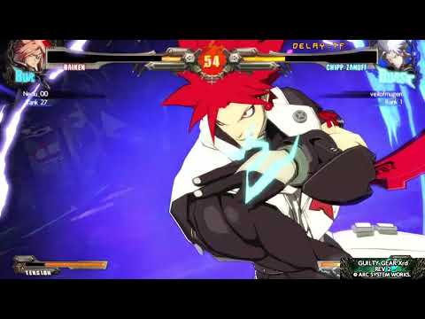 Guilty Gear Xrd REV 2 Best fight Mad Chipp goes off