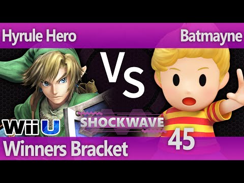 SW 45 Smash 4 - Hyrule Hero (Link) vs Batmayne (Lucas) - Winners Bracket