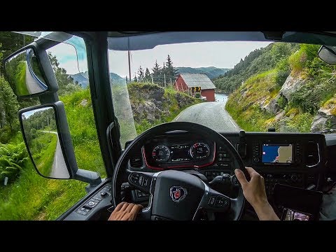 POV Driving Scania S520 - Stadlandet