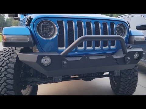 The "Great All-Around" Jeep Gladiator EcoDiesel Build - Part 5 - Rampage Rock Rage Front Bumper