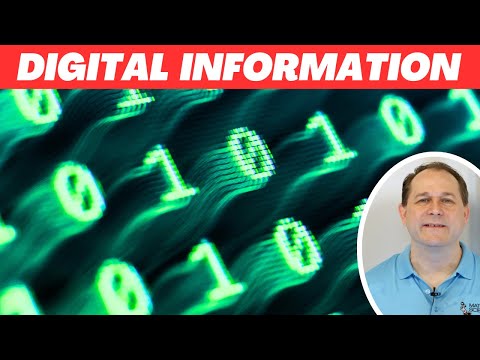 How is Binary Digital Information Encoded & Stored?