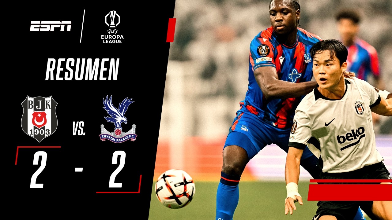 EL PALACE SE DURMIÓ Y SE LO EMPATARON EN EL COMPLEMENTO | Beşiktaş 2-2 Crystal Palace | RESUMEN