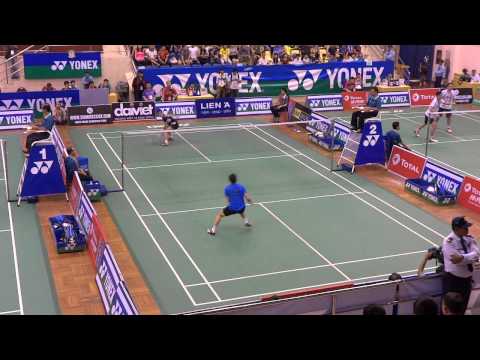 Nguyễn Tiến Minh & Wei Feng CHONG (1-2)- Yonex-Sunrise Vietnam Open 2015 - FULL HD