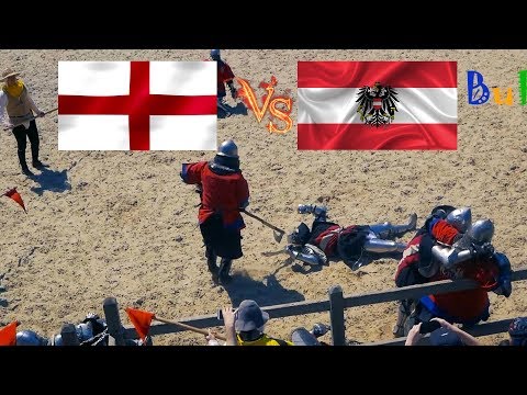 10 x 10 - Buhurt - Medieval Combat - Austria vs England [Third place]