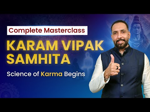Complete Past Birth Analysis | Super Techniques | Master class KARMA VIPAKA SAMHITA
