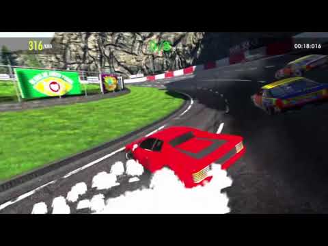 SEGA Unity3D - Outrun driving model