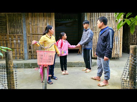 The mother welcomed her young daughter home after she had been missing for two years.